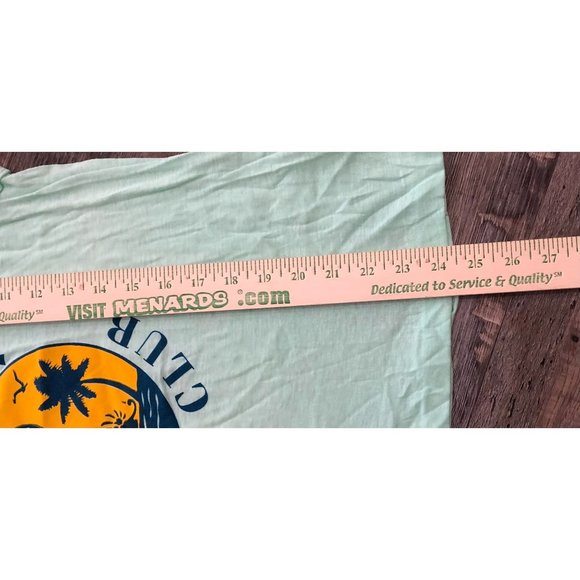 Corona Beach Club La Cerveza Mas Fina Adult Small Blue Tank Top Shirt - Picture 6 of 6